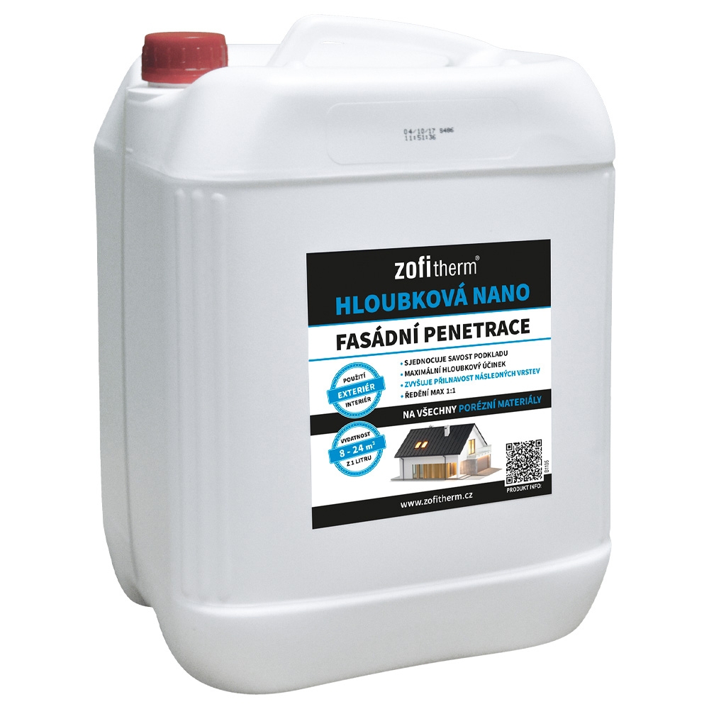 ZOFITHERM Hloubková NANO fasádní penetrace 3 Lit