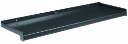 Ohýbaný hliníkový parapet 1,4 mm s nosem 25 mm | ANTRACIT RAL 7016