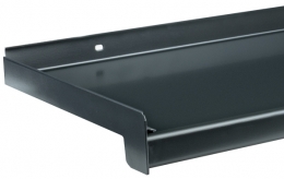 Ohýbaný AL parapet 1,4 mm s nosem 25 mm | ANTRACIT RAL 7016