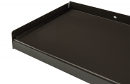 OHÝBANÝ HLINÍKOVÝ PARAPET 1,4 mm S NOSEM 25 mm | HNĚDÁ RAL 8019