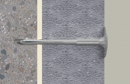 FISCHER Termoz CS II 8 Plastová šroubovací hmoždinka s kovovým šroubem