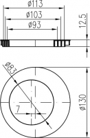 Lapač střešních splavenin Geiger Standard