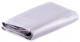 Krycí plachta s oky Šedá 3 x 5 m, 130g