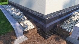 ZOFITHERM LNF Ukončovací AL lišta pro nopové fólie