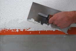 Blue Dolphin Fasádní páska na hrubé povrchy a fasády, Oranžová 48mm x 50m