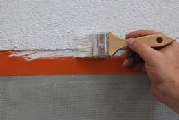 Blue Dolphin Fasádní páska na hrubé povrchy a fasády, Oranžová 48mm x 50m